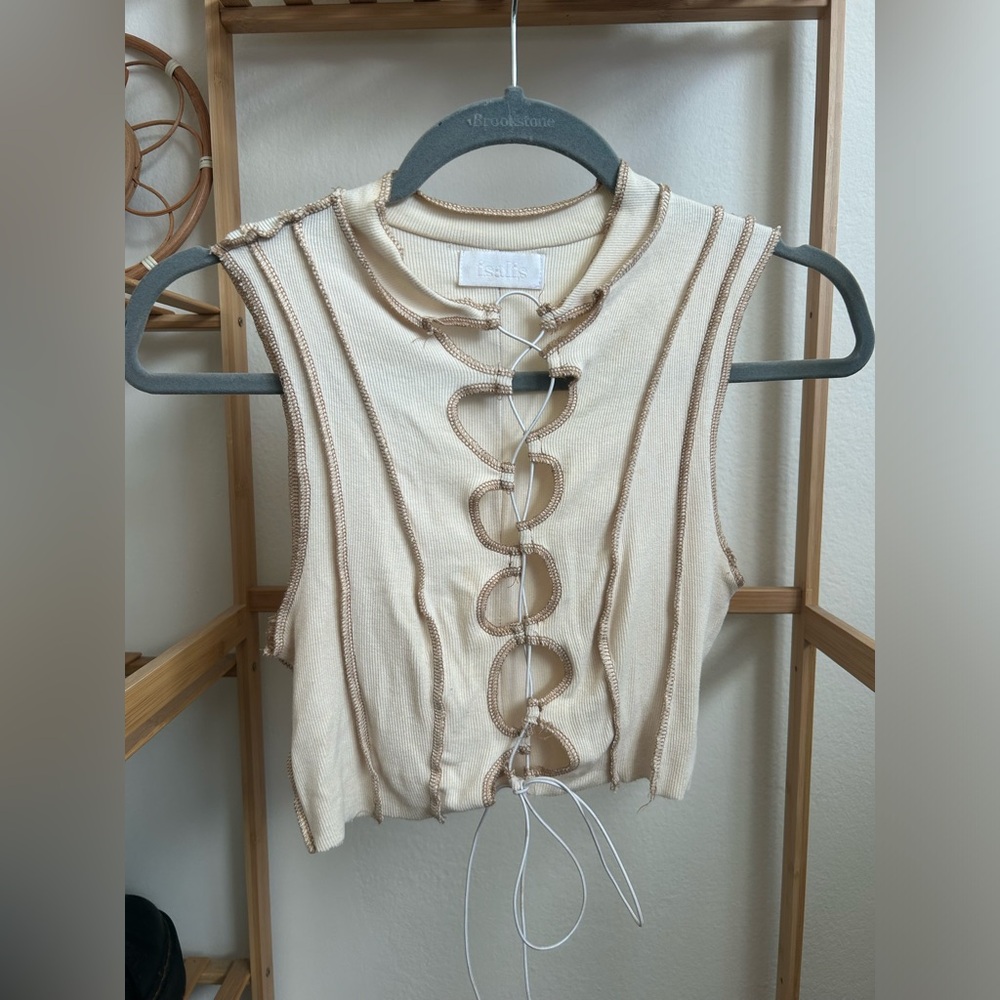 Isalis cropped tank top